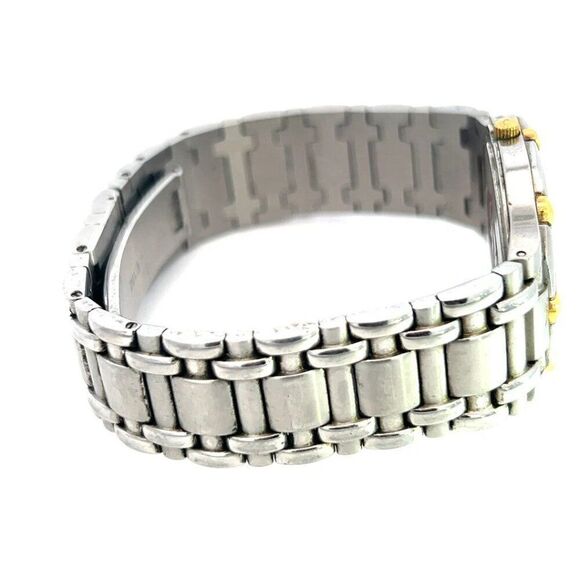 Concord Estate Saratoga Roman Numerals Watch 18k Gold + Stainless Steel C3 - Picture 4 of 8